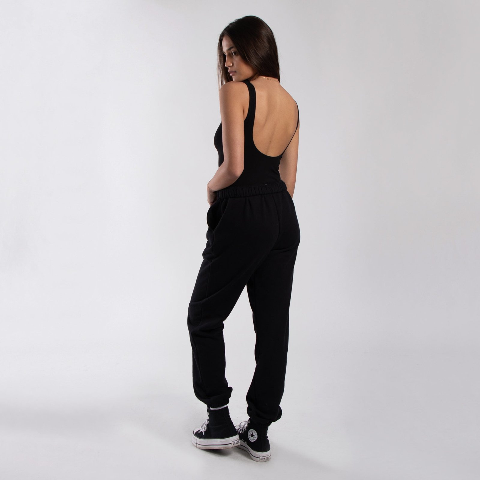 4009 - Women's Open Back Bodysuit - 图片 4