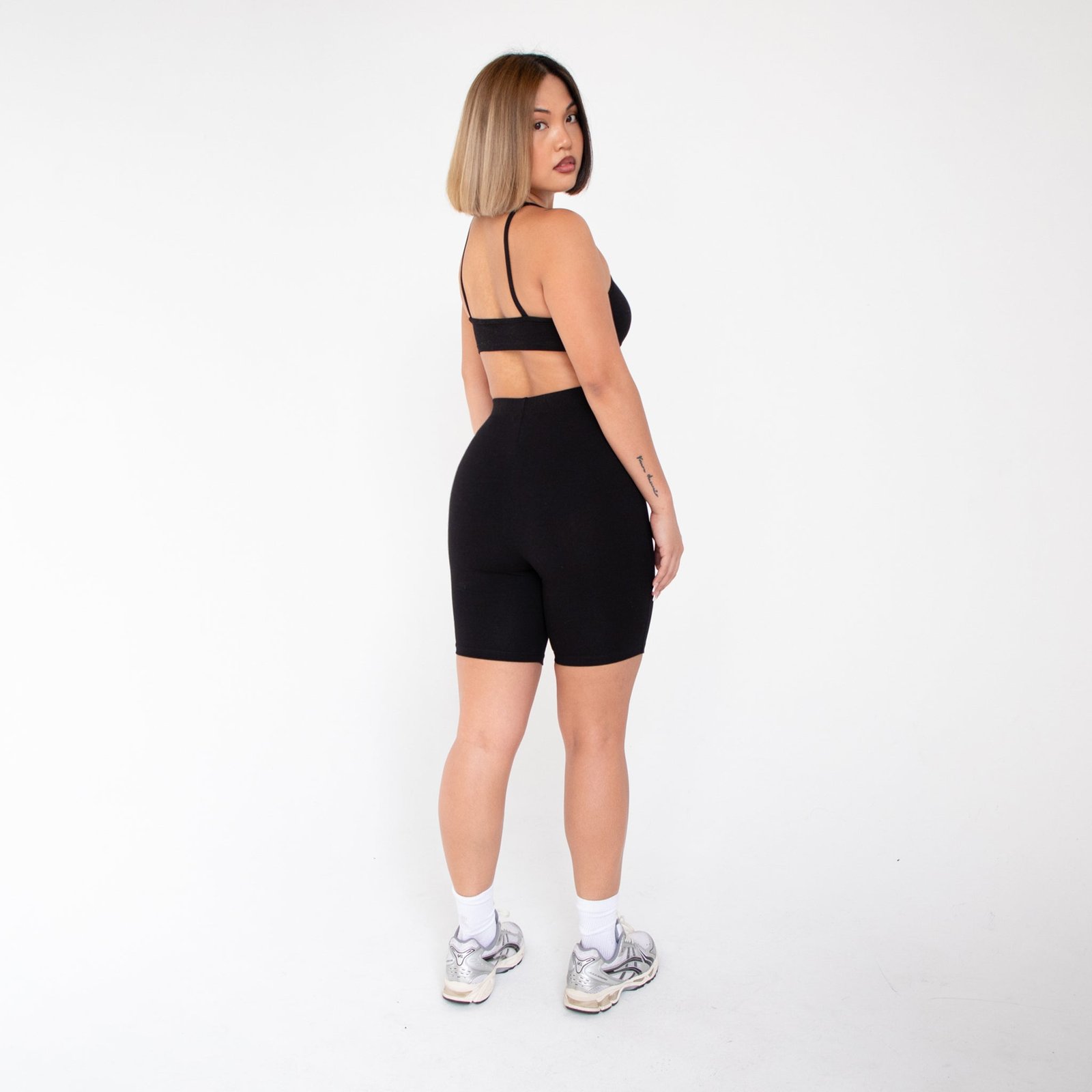 2012CS - Women's Cotton/Spandex Biker Shorts - 图片 6