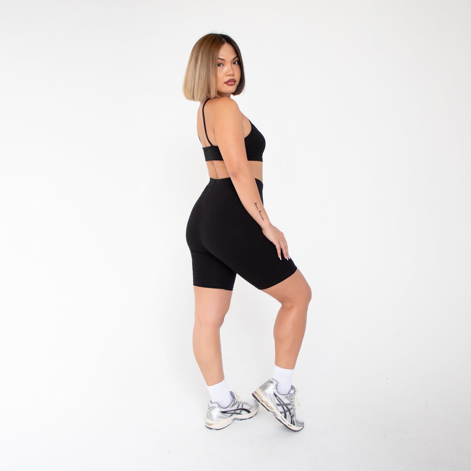 2012CS - Women's Cotton/Spandex Biker Shorts - 图片 7