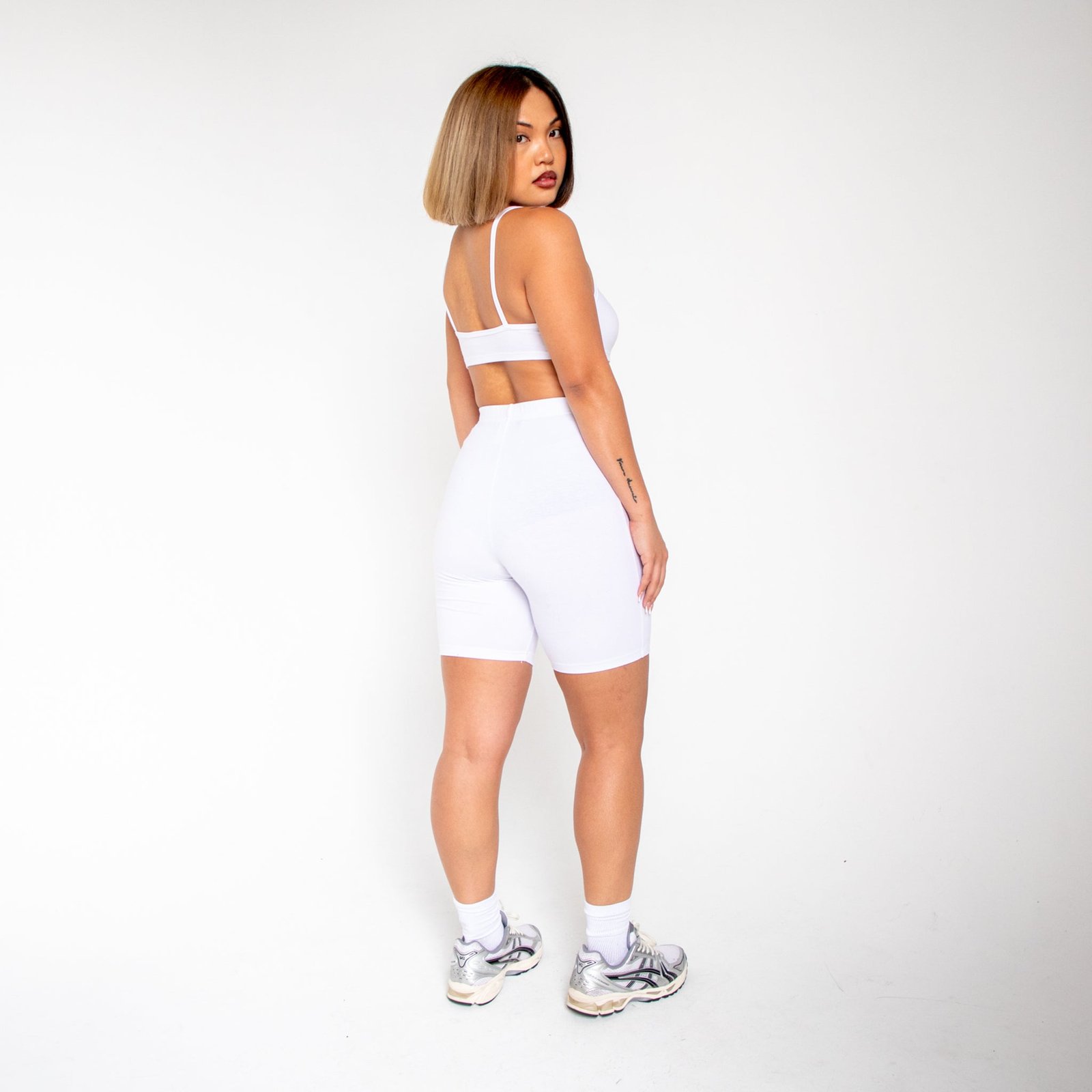 2012CS - Women's Cotton/Spandex Biker Shorts - 图片 9