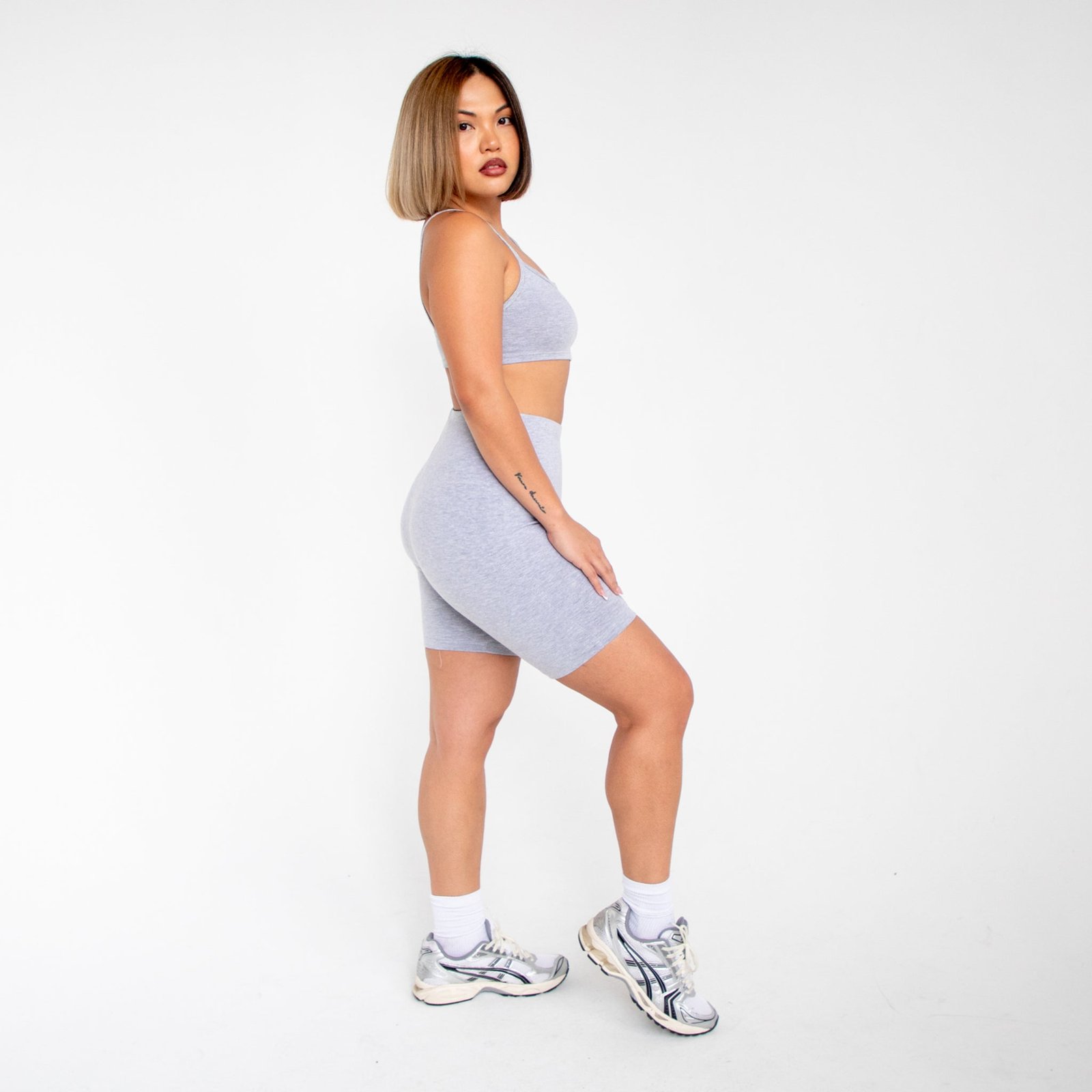 2012CS - Women's Cotton/Spandex Biker Shorts - 图片 4