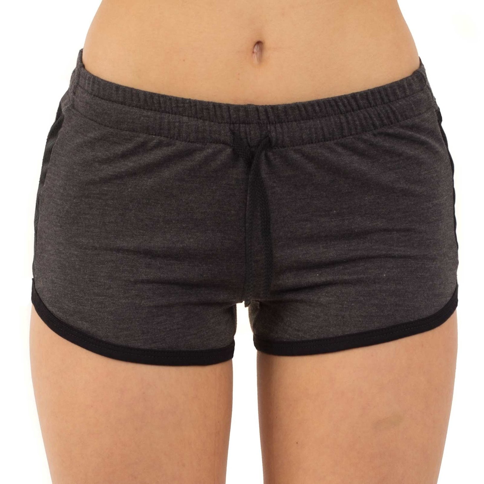 Women's Contrast Mesh Detail Shorts - 图片 7