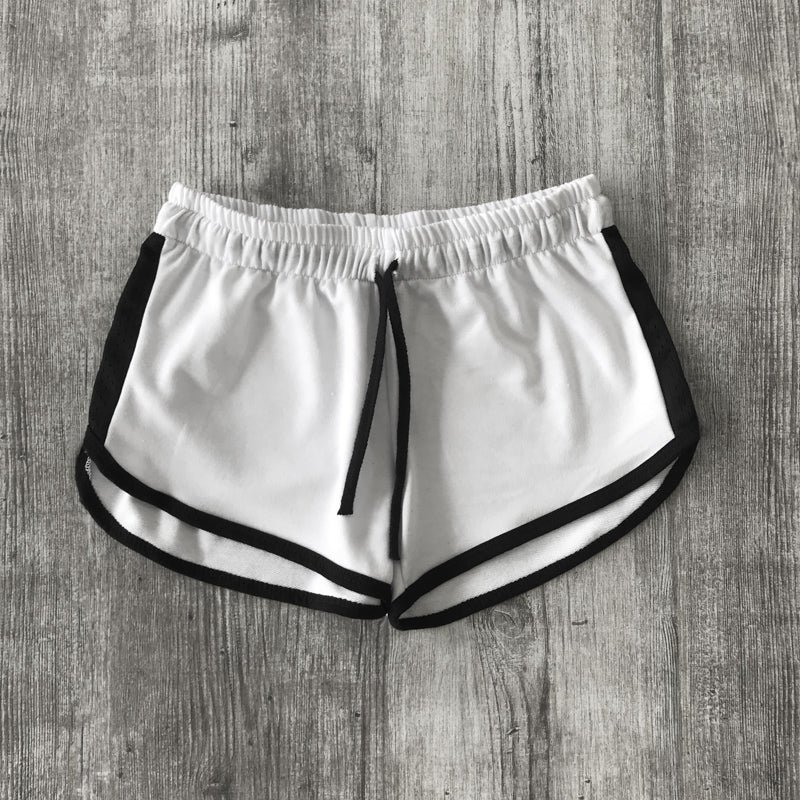 Women's Contrast Mesh Detail Shorts - 图片 5
