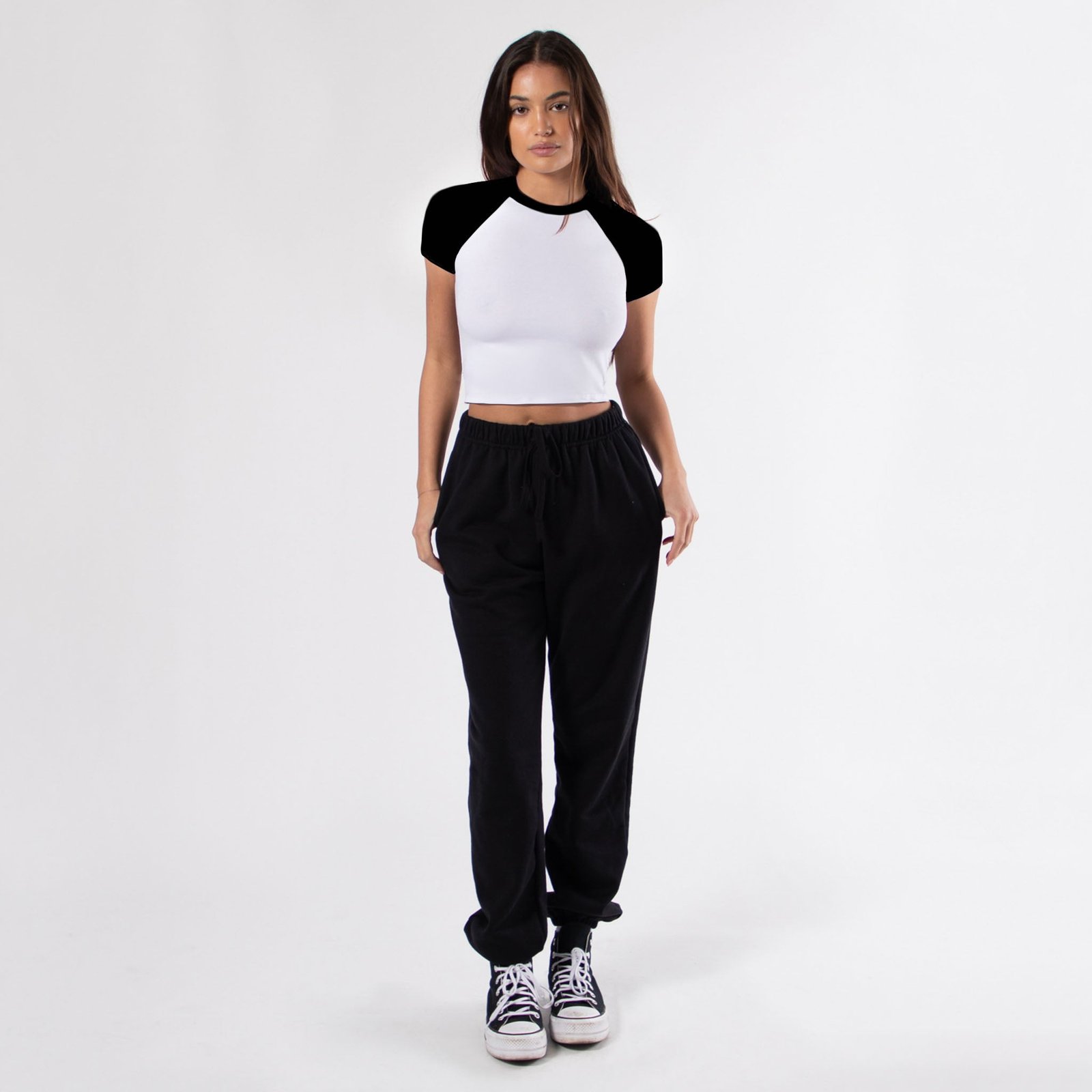 4001R - Women's Raglan Baby Tee - 图片 2