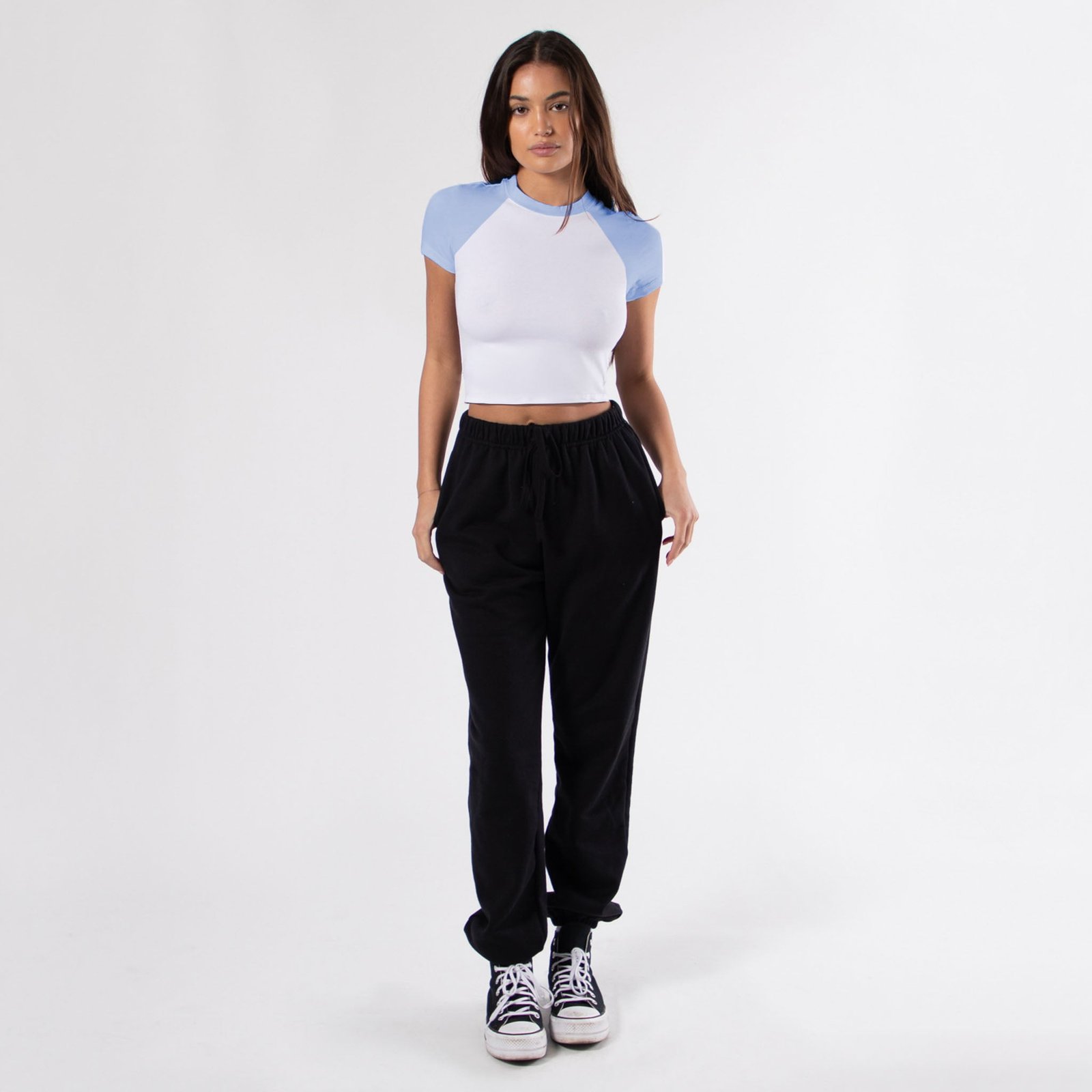 4001R - Women's Raglan Baby Tee - 图片 4